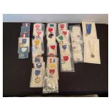 Vintage Miscellaneous Swimming Medals and Pins