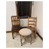 Chairs & stool