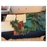 Christmas linens
