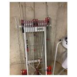 Cart of clamps