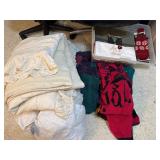 Mattress pads, comforter, and towels
