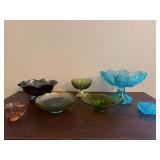 Fenton, L G Wright, and Antique Glass