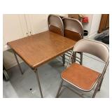 Table with 4 Chairs