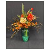 Vase with Artificial Flowers