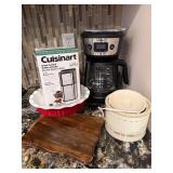 Coffee Maker, Coffee Grinder, small crock pot