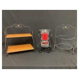 Longaberger Shelf and Home Decor