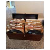 Box of 45s Records