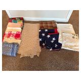Table cloths and napkins