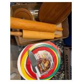 Rolling pins and Pie crust covers