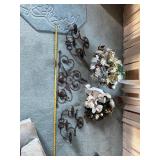 Wall sconces and table decor