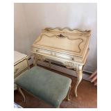 Desk with bench