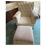 Chair and foot stool