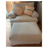 Chair and ottoman