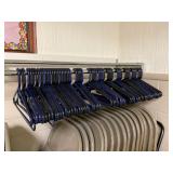 Blue and black Hangers