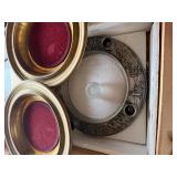 The Story of Christmas advent Wreath and plates
