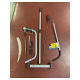 Saws, toilet Auger, magnets stick