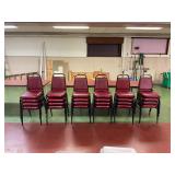 24 stacking chairs