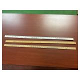 Yard sticks