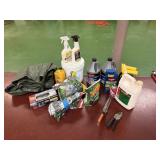 Tarp, Floor Stripper, misc.