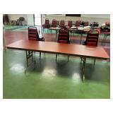 3-8 foot folding church tables