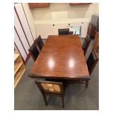 Table and chairs