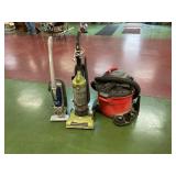 Shop vac, shark sweeper, Wind tunnel sweeper
