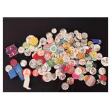 Vintage Buttons, Badges, and Ribbons