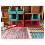 Storage Containers and Rugs