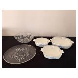 Corningware  Blue Cornflower Casserole Dishes