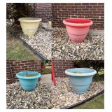 4 Large Plant Pots