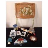 Stained Glass, Rolling Pin, assorted items