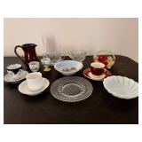 Teacups, plates, etc