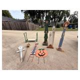 Yard Decor and Garden Kneeler