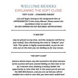 Information on soft close