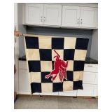 Mobil Pegasus Checkered Flag