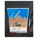 Original 1985 Porsche Factory Poster