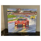Dick Barbour Race Painting By Simon Ward