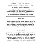 Information Flyer on Soft Close