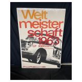 1963 Porsche 'Weltmeisterschaft' Poster