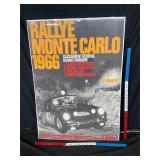 1966 Rallye Monte Carlo victory Poster