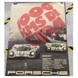 Original 1971 Porsche Factory Racing Poster
