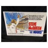 Steven McQueen 'Le Mans' Poster '71