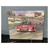 Le Mans Hawaiian Tropic Car-Simon Ward Painting