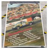 Original 1972 Porsche "GT Europa Pokal" Poster