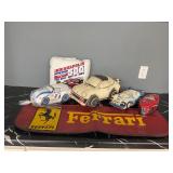 Autograph pillows, Ferrari Cover, 1984 Indy 500