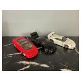 Die-Cast Ferrari and Porsche Model Cars