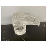 Lalique France 'Tete d'Aigle' Crystal Figurine