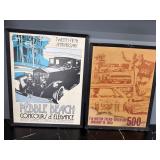 Pebble Beach & Riverside Posters