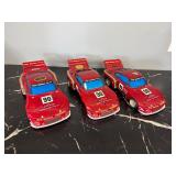 3 Empty Decanter Porsche Cars