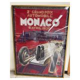 Framed Monaco 1930 Blanket